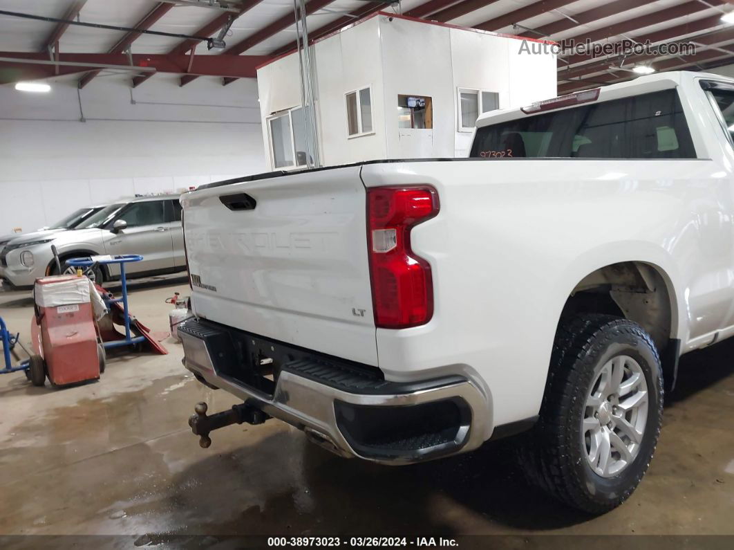 2019 Chevrolet Silverado 1500 Lt White vin: 1GCUYDED5KZ172987