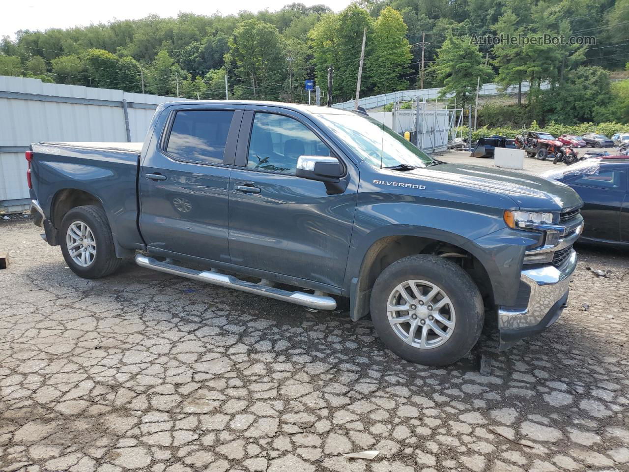 2019 Chevrolet Silverado K1500 Lt Charcoal vin: 1GCUYDED5KZ184668