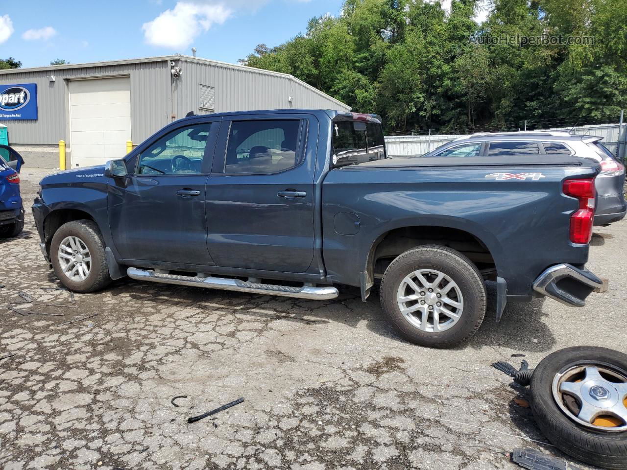 2019 Chevrolet Silverado K1500 Lt Charcoal vin: 1GCUYDED5KZ184668