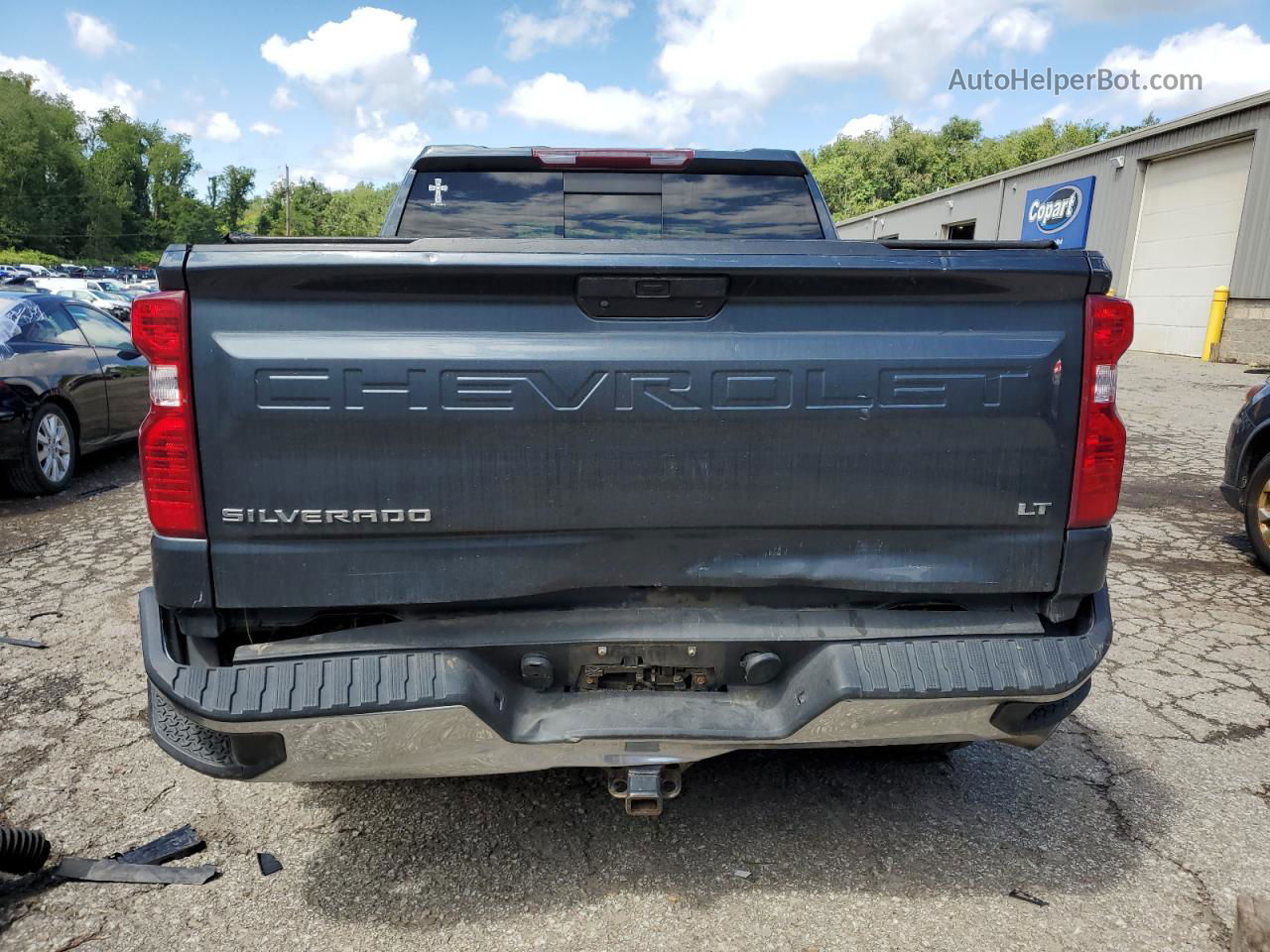 2019 Chevrolet Silverado K1500 Lt Charcoal vin: 1GCUYDED5KZ184668