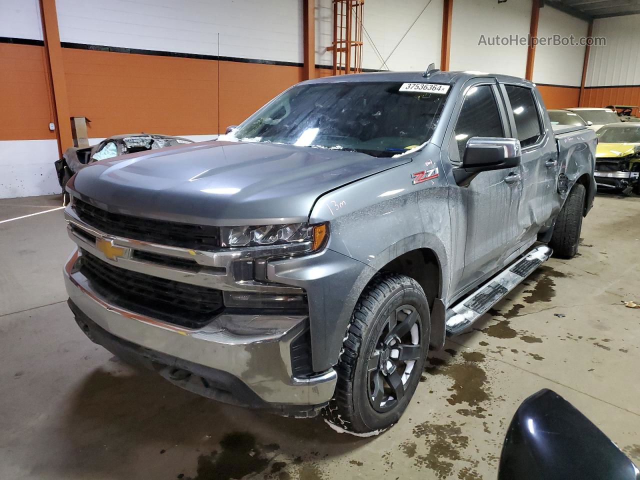 2019 Chevrolet Silverado K1500 Lt Серый vin: 1GCUYDED5KZ381761