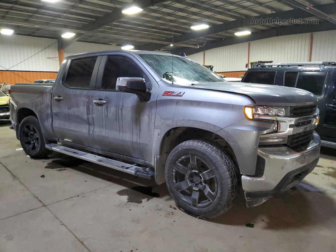 2019 Chevrolet Silverado K1500 Lt Gray vin: 1GCUYDED5KZ381761