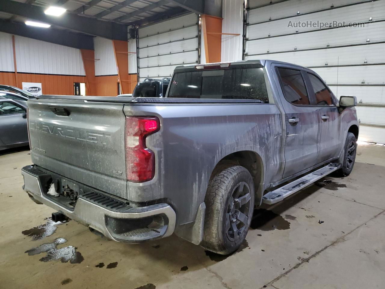 2019 Chevrolet Silverado K1500 Lt Серый vin: 1GCUYDED5KZ381761