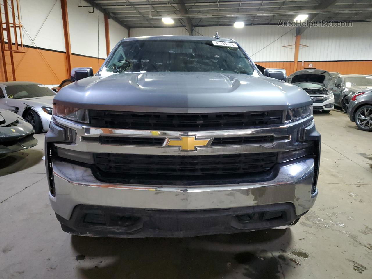 2019 Chevrolet Silverado K1500 Lt Серый vin: 1GCUYDED5KZ381761