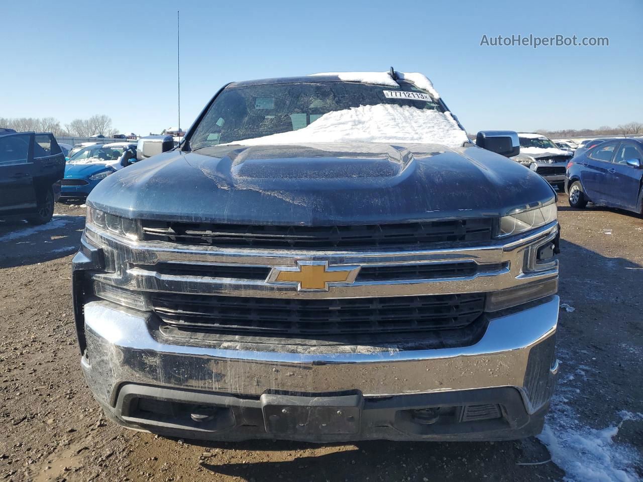 2019 Chevrolet Silverado K1500 Lt Blue vin: 1GCUYDED9KZ287124