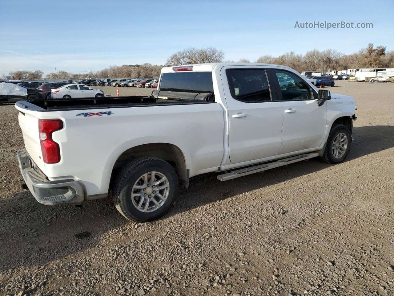 2019 Chevrolet Silverado K1500 Lt Белый vin: 1GCUYDED9KZ310708