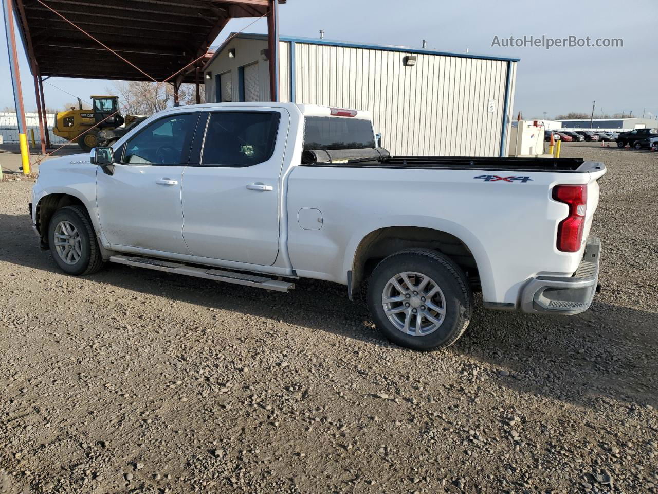 2019 Chevrolet Silverado K1500 Lt White vin: 1GCUYDED9KZ310708