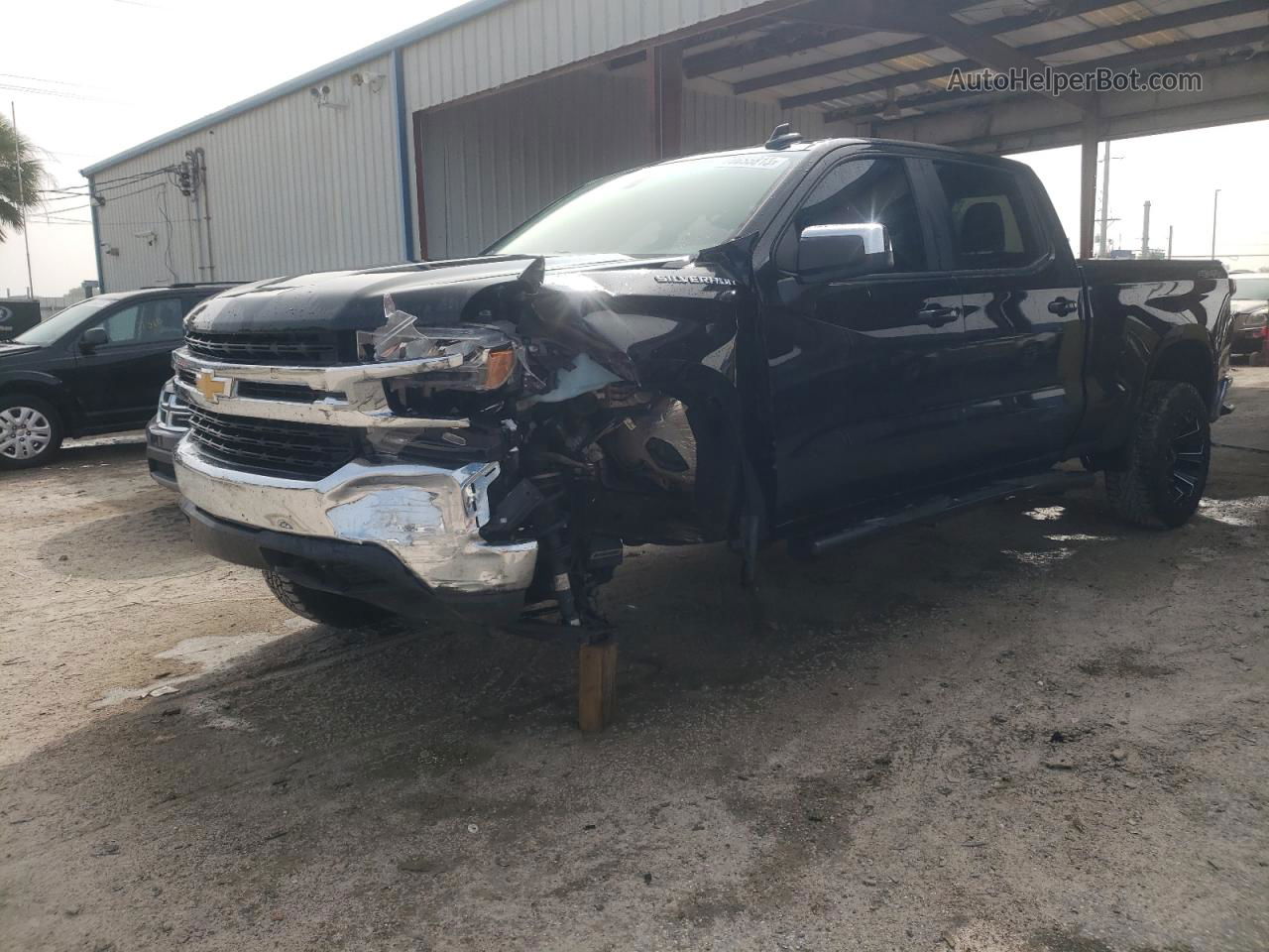 2019 Chevrolet Silverado K1500 Lt Black vin: 1GCUYDED9KZ359312