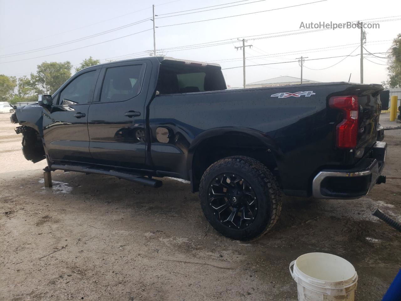 2019 Chevrolet Silverado K1500 Lt Черный vin: 1GCUYDED9KZ359312