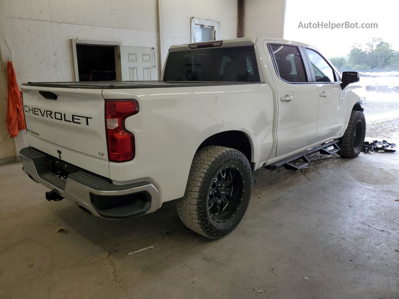 2019 Chevrolet Silverado K1500 Lt White vin: 1GCUYDEDXKZ167347