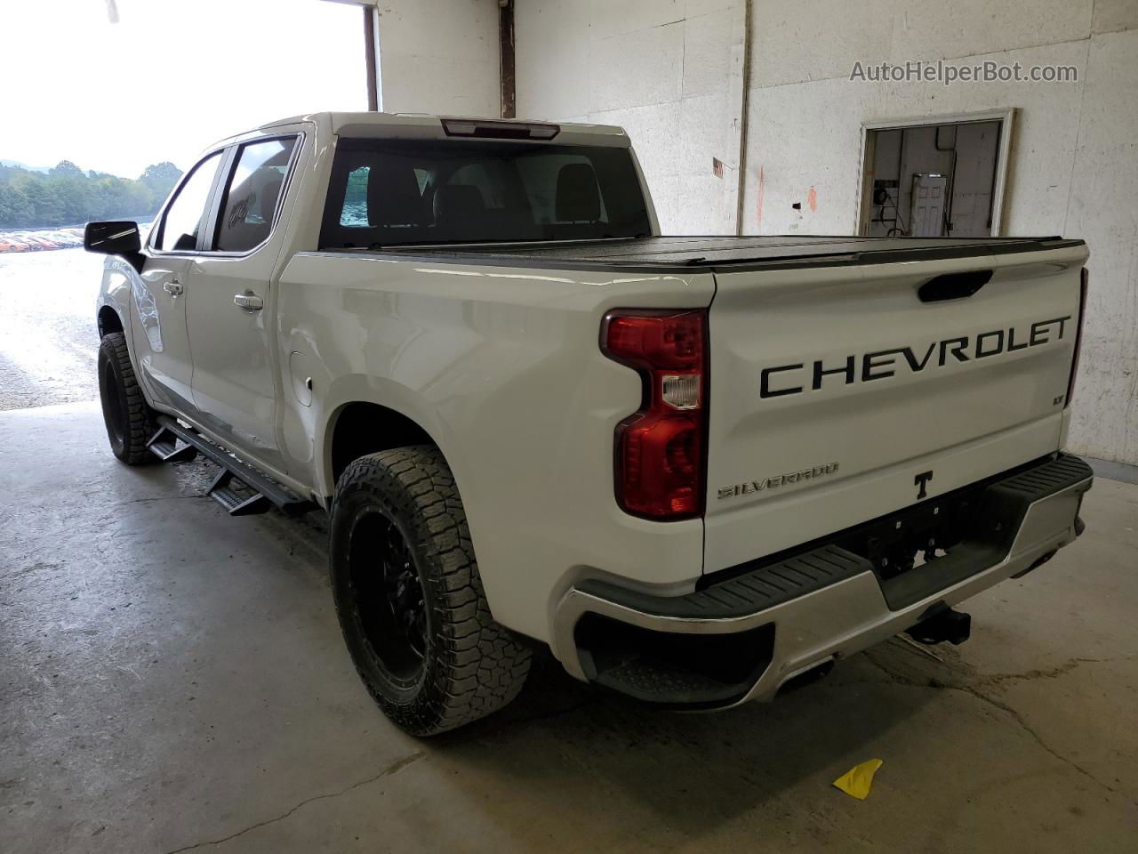 2019 Chevrolet Silverado K1500 Lt White vin: 1GCUYDEDXKZ167347