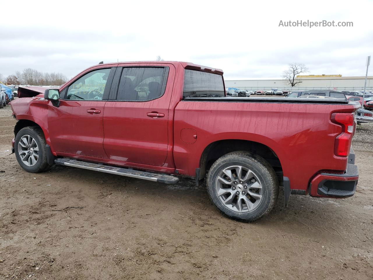 2019 Chevrolet Silverado K1500 Rst Красный vin: 1GCUYEED1KZ104014