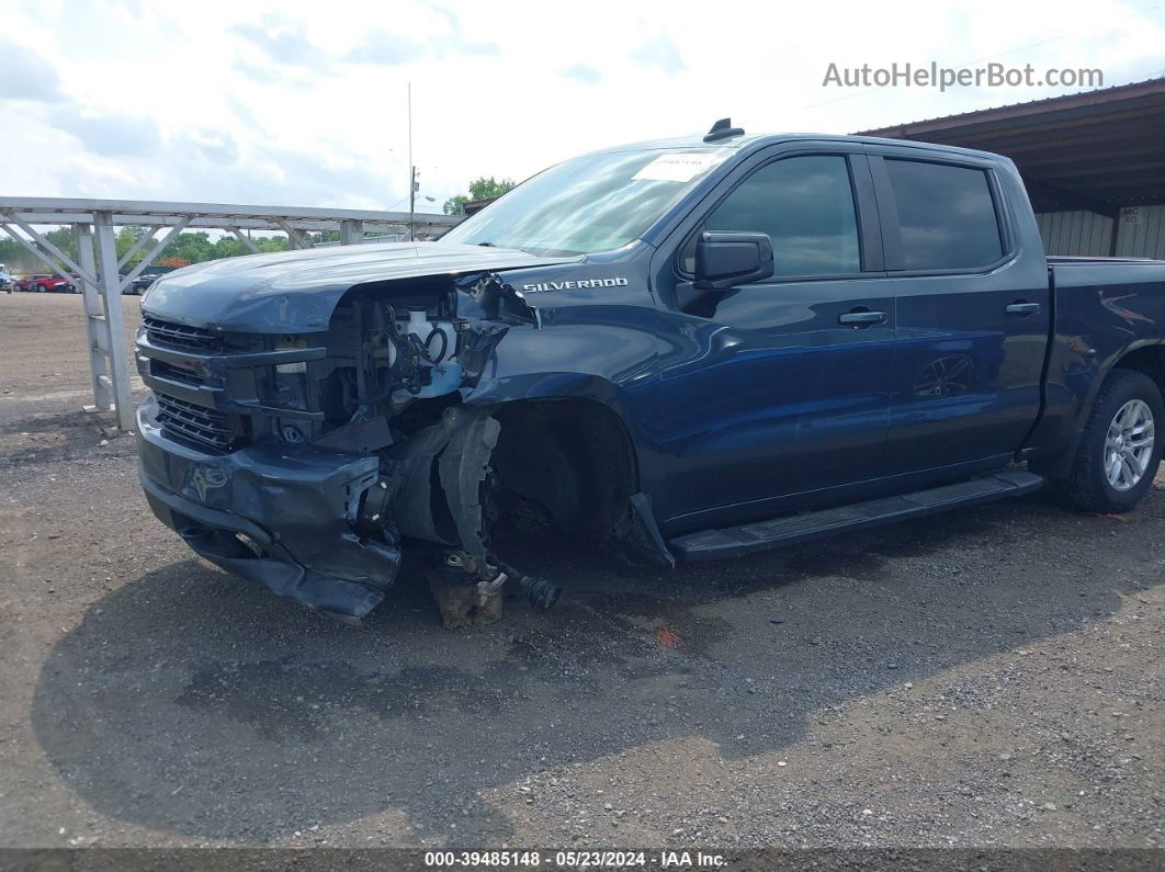 2019 Chevrolet Silverado 1500 Rst Бирюзовый vin: 1GCUYEED2KZ165548