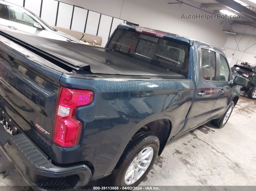 2019 Chevrolet Silverado 1500 Rst Синий vin: 1GCUYEEDXKZ137562