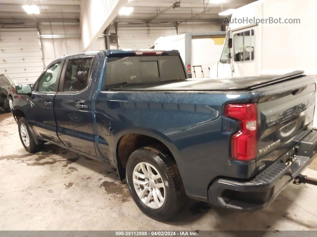 2019 Chevrolet Silverado 1500 Rst Синий vin: 1GCUYEEDXKZ137562