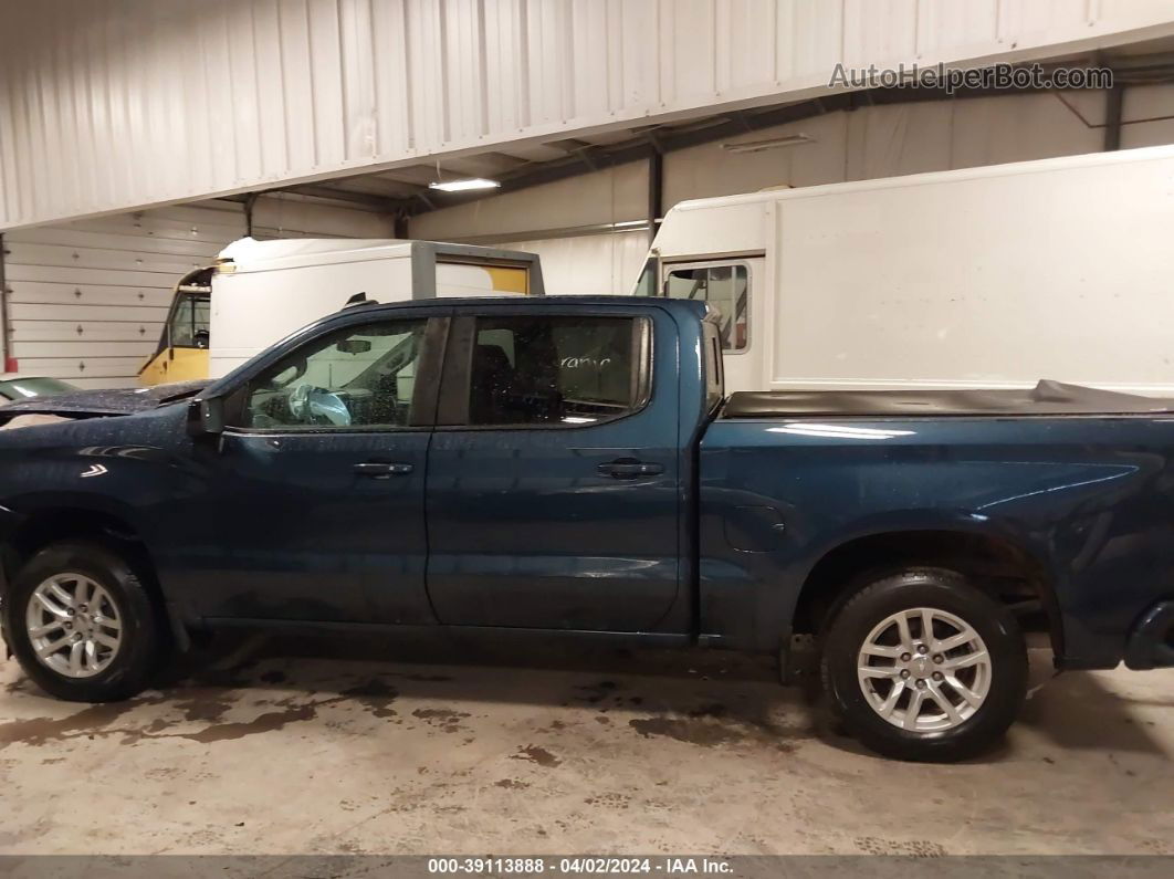 2019 Chevrolet Silverado 1500 Rst Blue vin: 1GCUYEEDXKZ137562