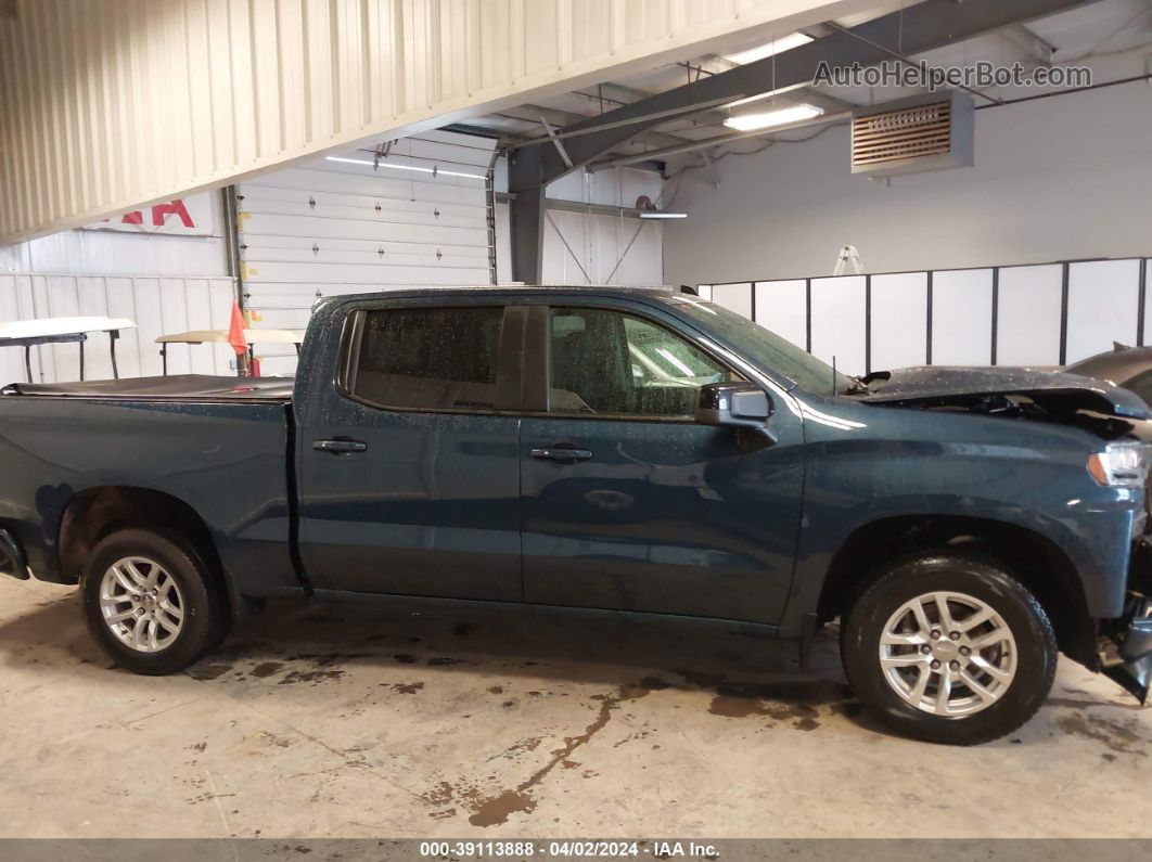 2019 Chevrolet Silverado 1500 Rst Blue vin: 1GCUYEEDXKZ137562