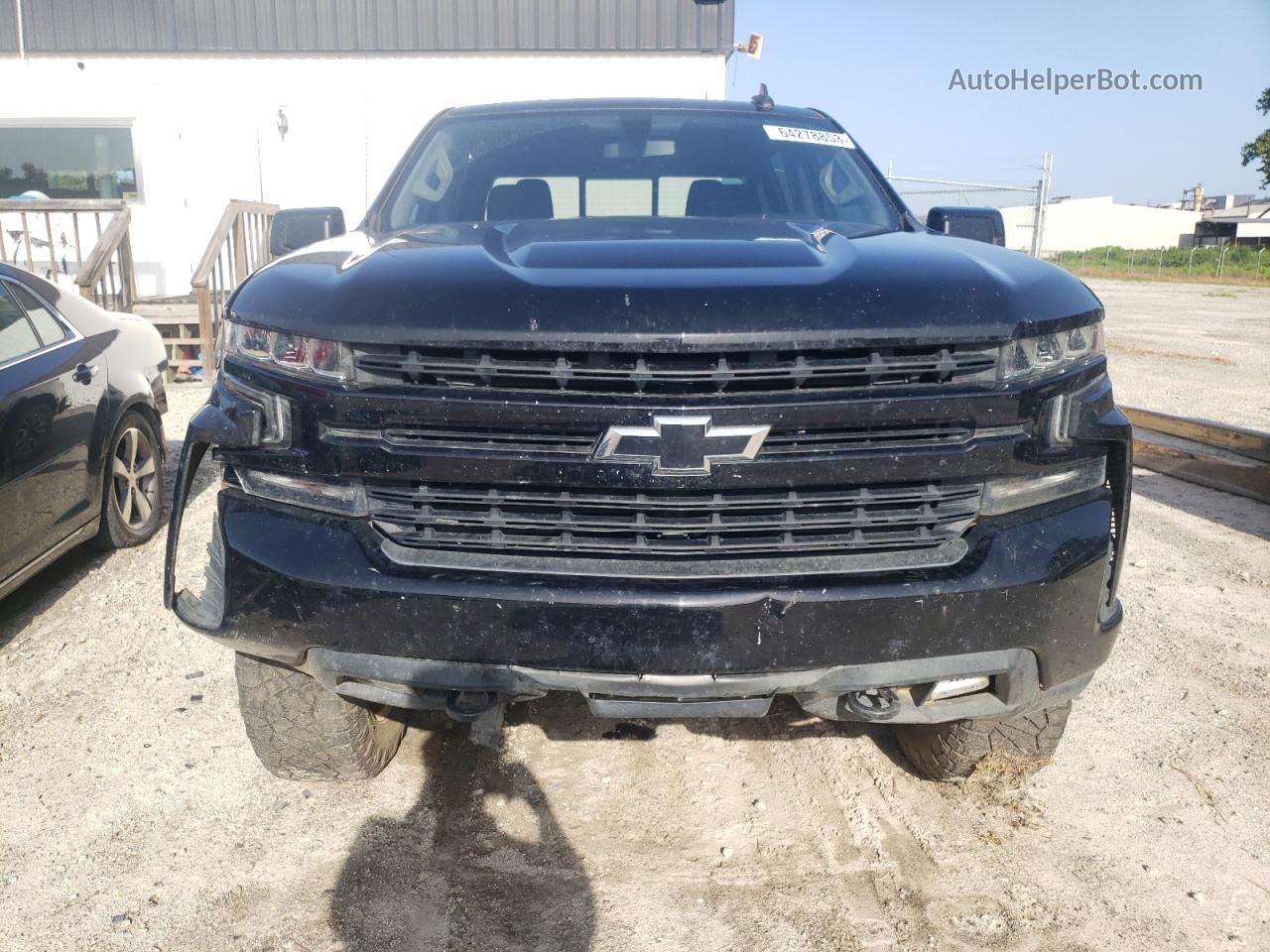 2019 Chevrolet Silverado K1500 Rst Black vin: 1GCUYEEDXKZ288675