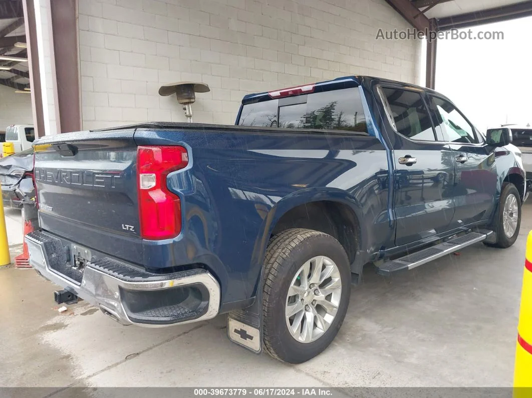 2019 Chevrolet Silverado 1500 Ltz Синий vin: 1GCUYGED3KZ285743