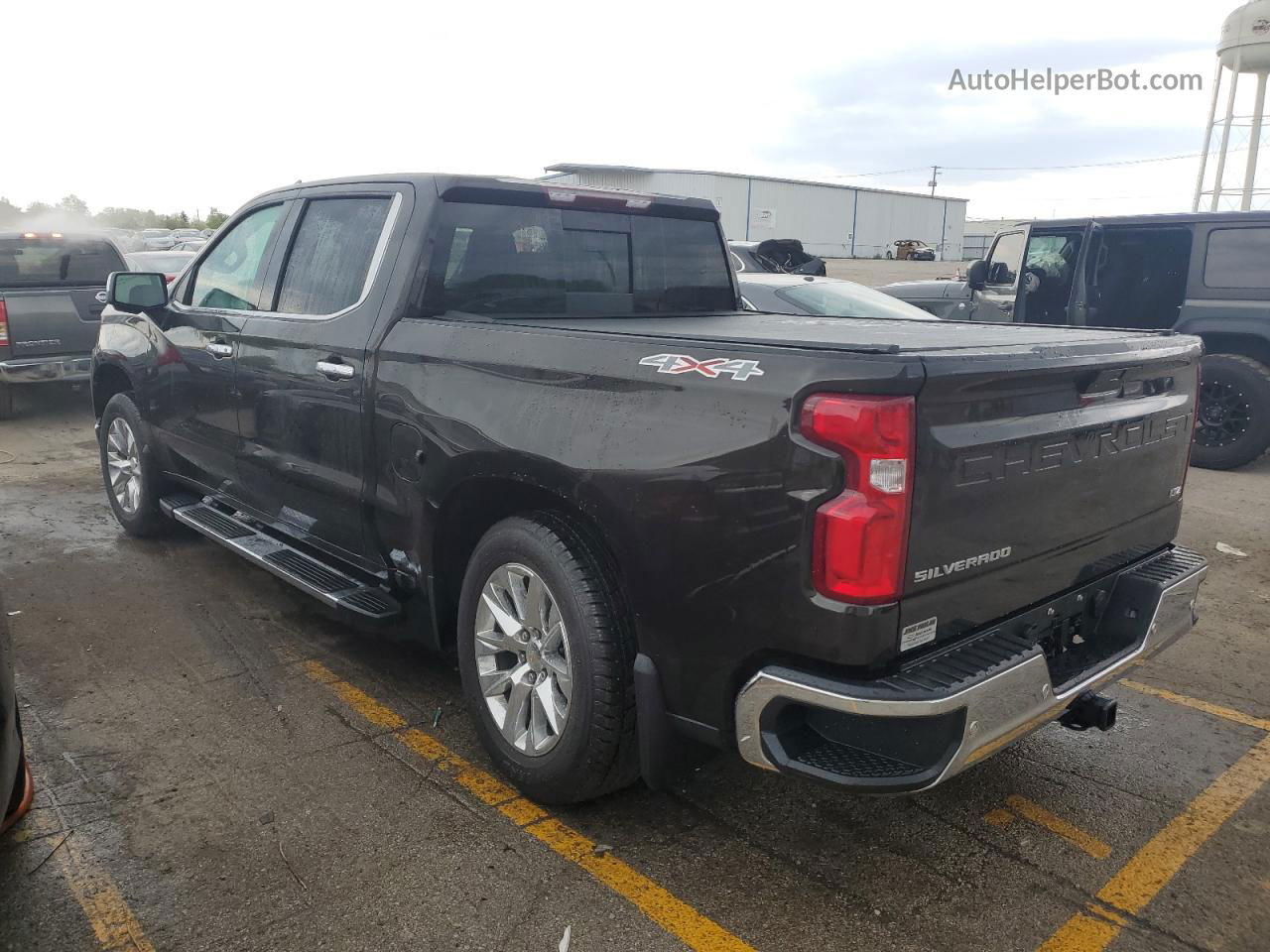 2019 Chevrolet Silverado K1500 Ltz Коричневый vin: 1GCUYGED7KZ382105