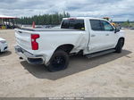 2019 Chevrolet Silverado 1500 Ltz White vin: 1GCUYGEL0KZ383314