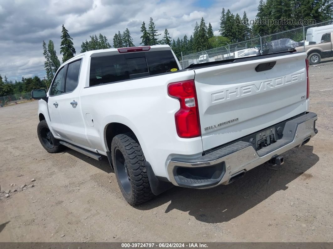 2019 Chevrolet Silverado 1500 Ltz Белый vin: 1GCUYGEL0KZ383314