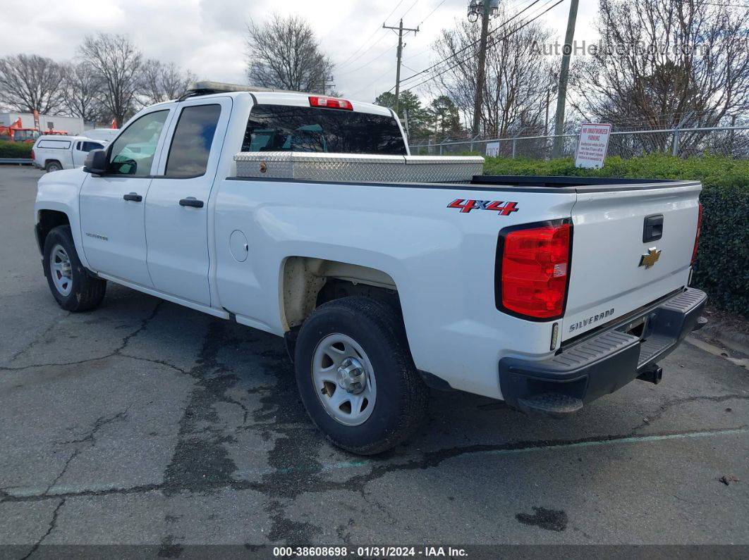 2018 Chevrolet Silverado 1500 Wt White vin: 1GCVKNEC4JZ214664