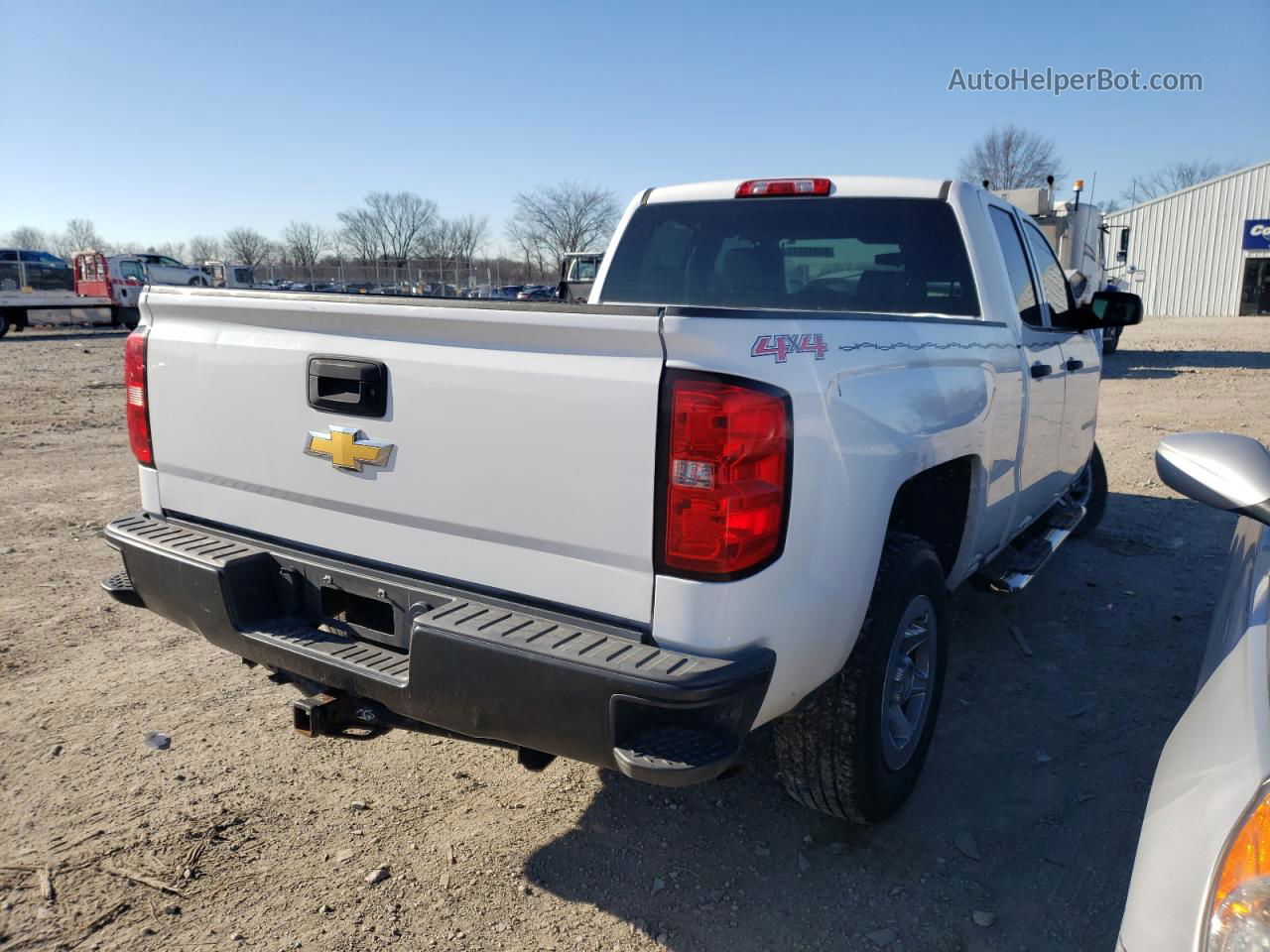 2016 Chevrolet Silverado K1500 White vin: 1GCVKNEH2GZ227689