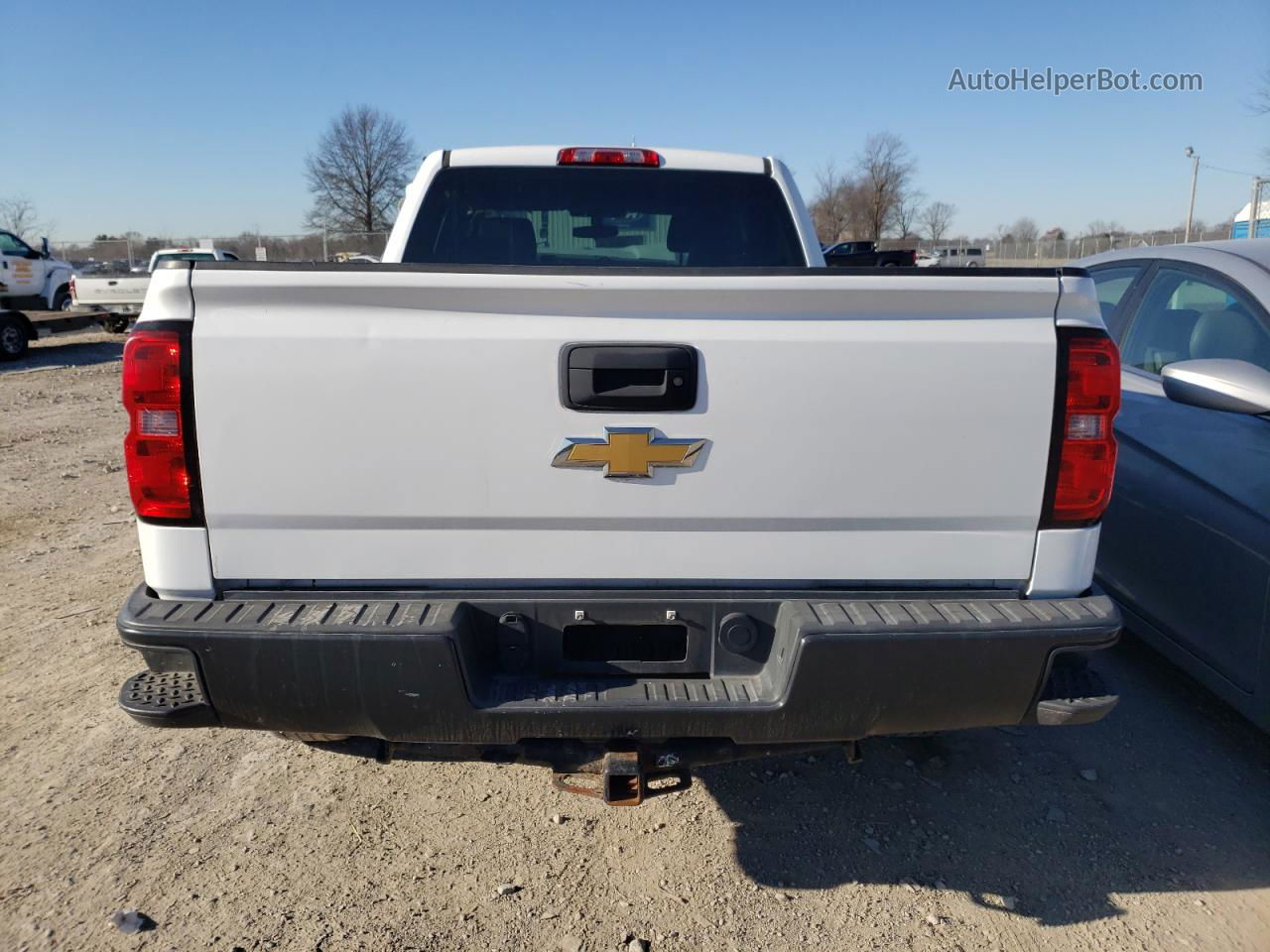 2016 Chevrolet Silverado K1500 White vin: 1GCVKNEH2GZ227689