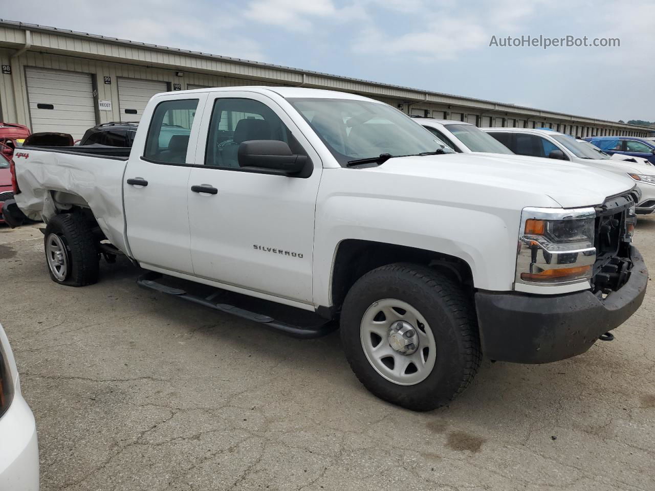 2016 Chevrolet Silverado K1500 White vin: 1GCVKNEH2GZ298570