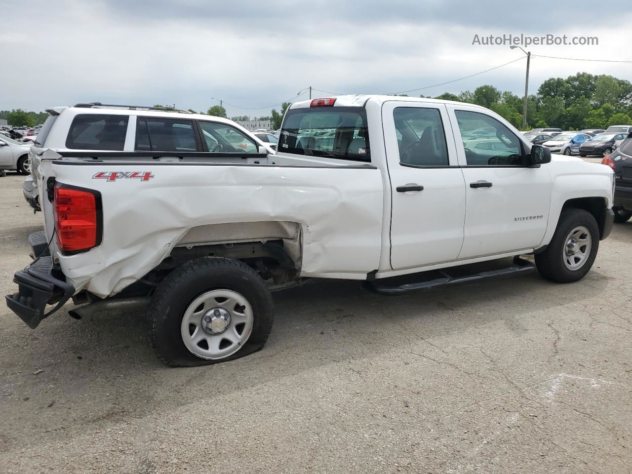 2016 Chevrolet Silverado K1500 White vin: 1GCVKNEH2GZ298570