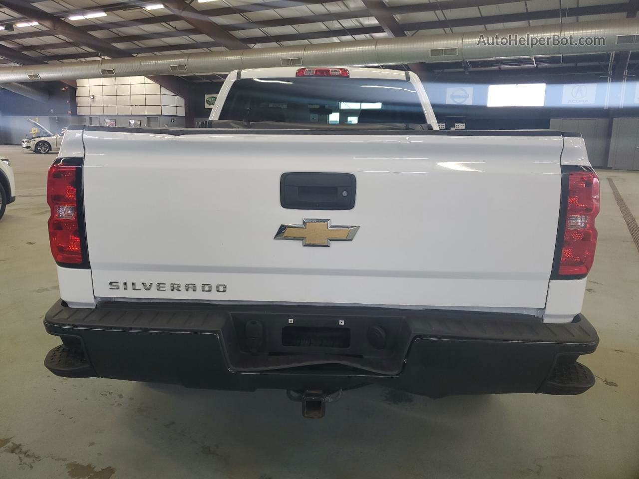 2018 Chevrolet Silverado K1500 White vin: 1GCVKNEH9JZ186873