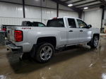 2016 Chevrolet Silverado K1500 Custom Silver vin: 1GCVKPEC1GZ344941