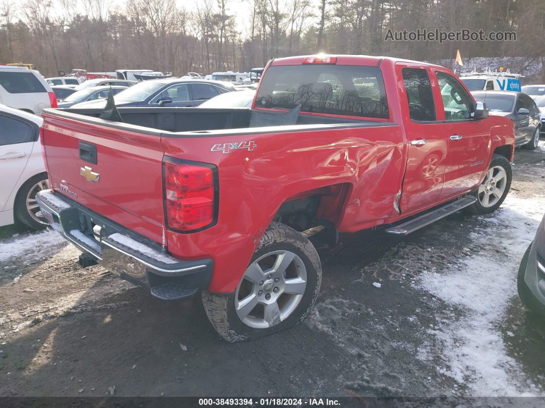 2015 Chevrolet Silverado 1500 Ls Red vin: 1GCVKPEC3FZ336239