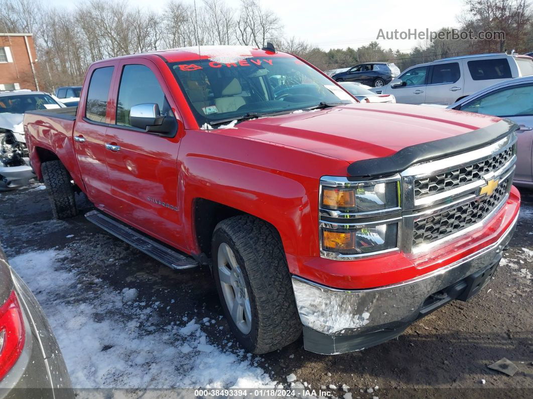 2015 Chevrolet Silverado 1500 Ls Red vin: 1GCVKPEC3FZ336239