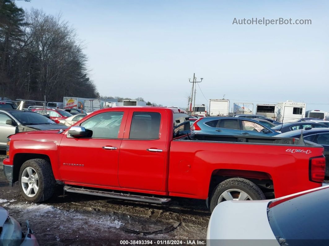 2015 Chevrolet Silverado 1500 Ls Red vin: 1GCVKPEC3FZ336239