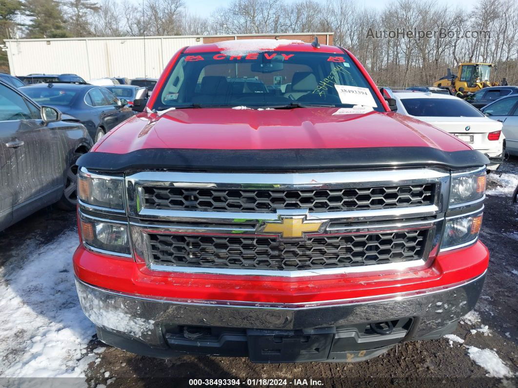 2015 Chevrolet Silverado 1500 Ls Red vin: 1GCVKPEC3FZ336239