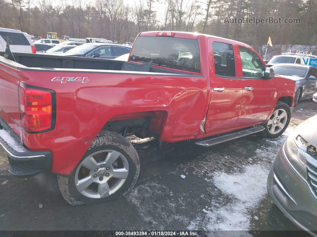 2015 Chevrolet Silverado 1500 Ls Red vin: 1GCVKPEC3FZ336239