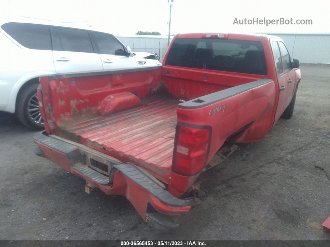 2018 Chevrolet Silverado 1500 Silverado Custom Red vin: 1GCVKPEC5JZ236281