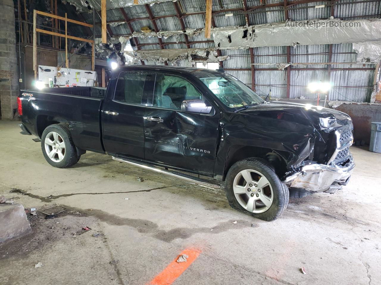 2015 Chevrolet Silverado K1500 Black vin: 1GCVKPECXFZ409784