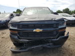 2016 Chevrolet Silverado K1500 Custom Black vin: 1GCVKPECXGZ409527