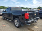 2016 Chevrolet Silverado K1500 Custom Black vin: 1GCVKPECXGZ409527