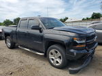 2016 Chevrolet Silverado K1500 Custom Black vin: 1GCVKPECXGZ409527