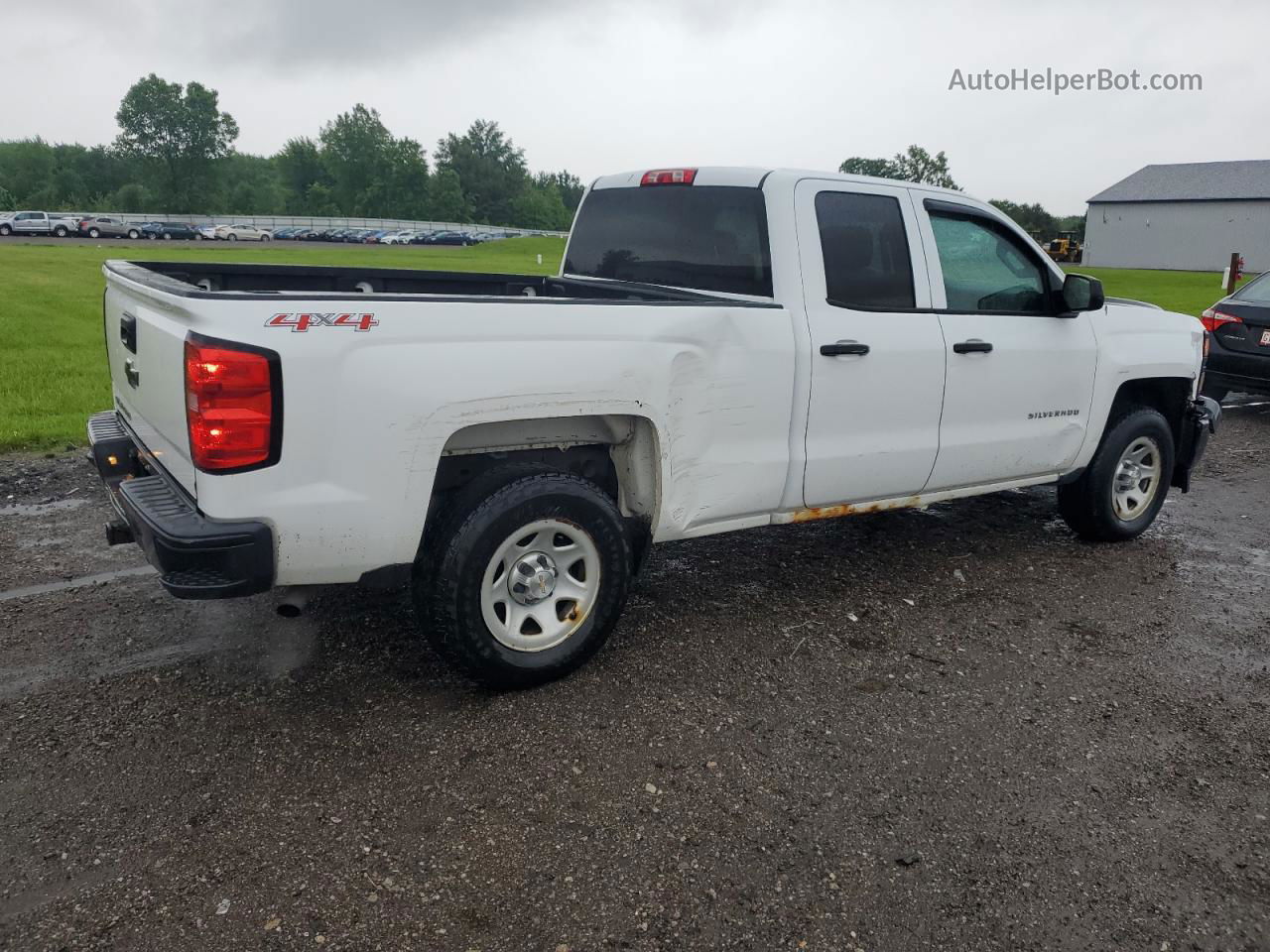 2015 Chevrolet Silverado K1500 Белый vin: 1GCVKPEH5FZ436659