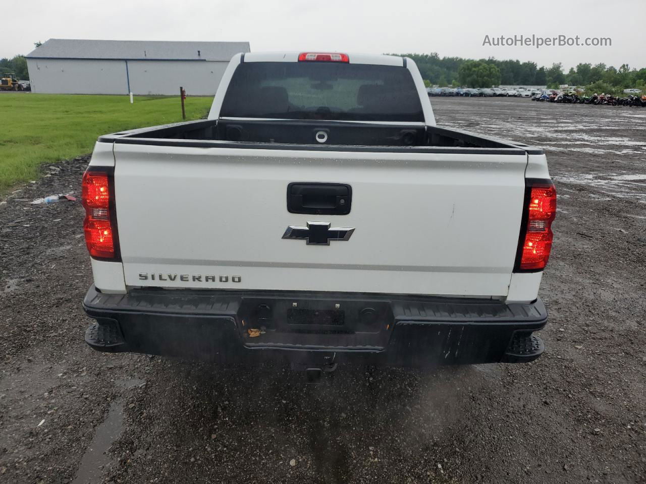 2015 Chevrolet Silverado K1500 White vin: 1GCVKPEH5FZ436659