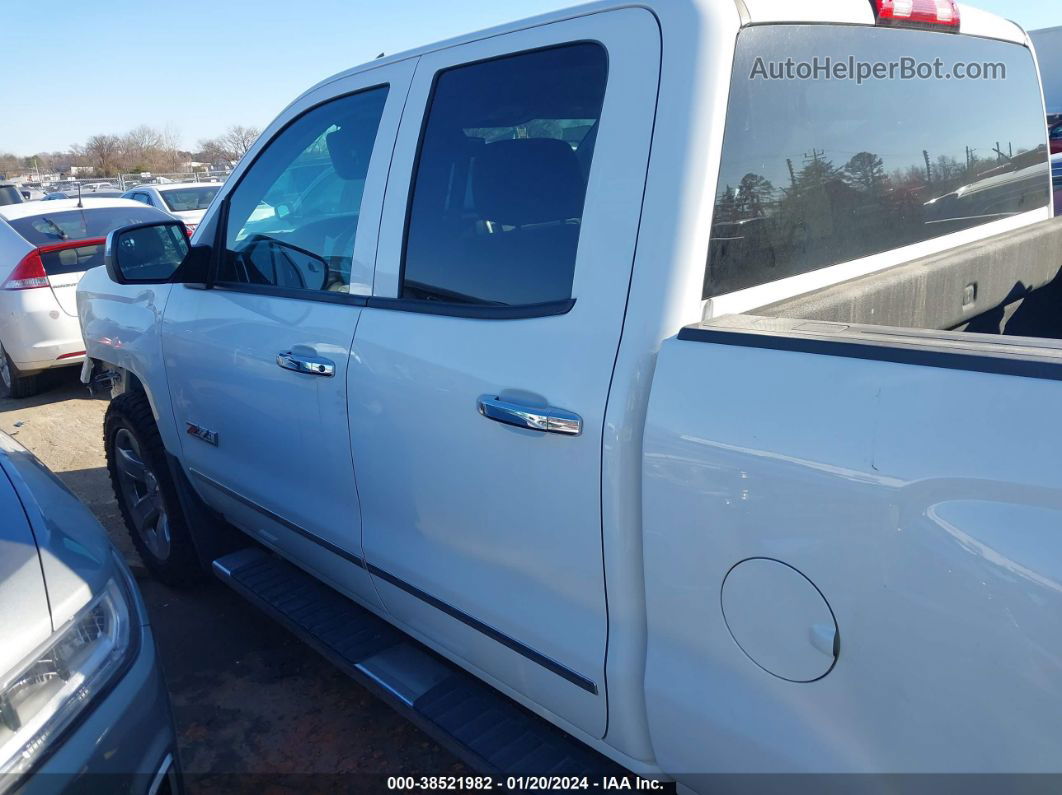 2015 Chevrolet Silverado 1500 2lt White vin: 1GCVKREC0FZ275203