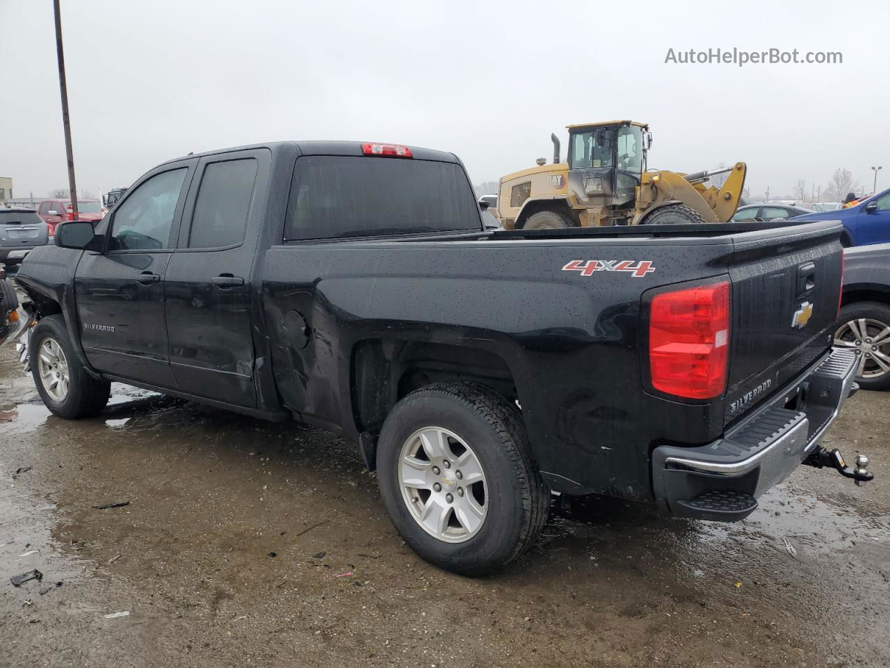 2016 Chevrolet Silverado K1500 Lt Черный vin: 1GCVKREC0GZ105022