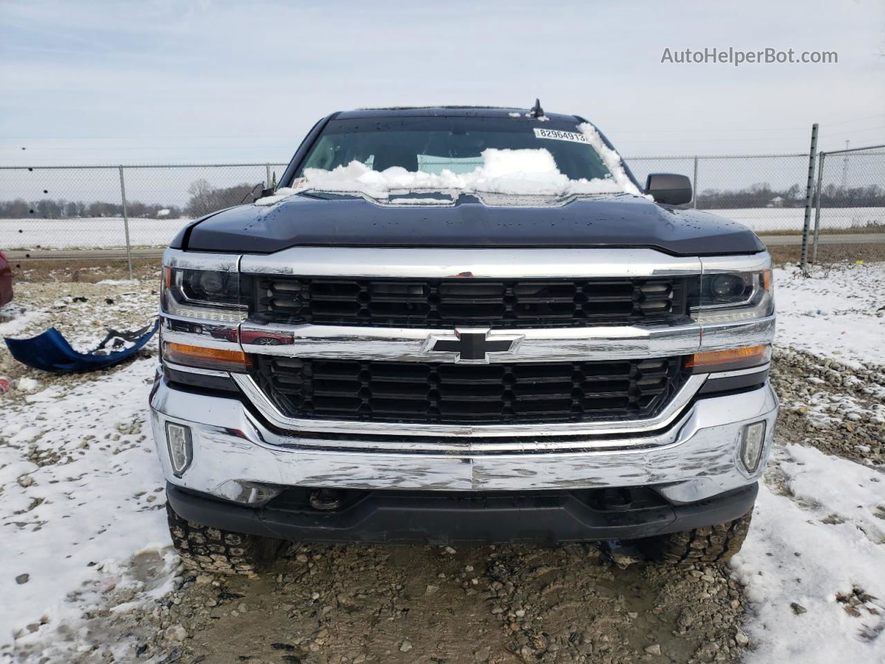 2016 Chevrolet Silverado K1500 Lt Charcoal vin: 1GCVKREC0GZ109152