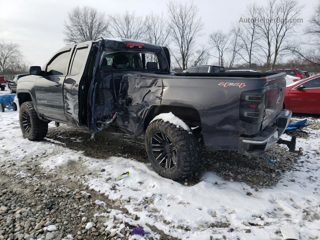 2016 Chevrolet Silverado K1500 Lt Charcoal vin: 1GCVKREC0GZ109152