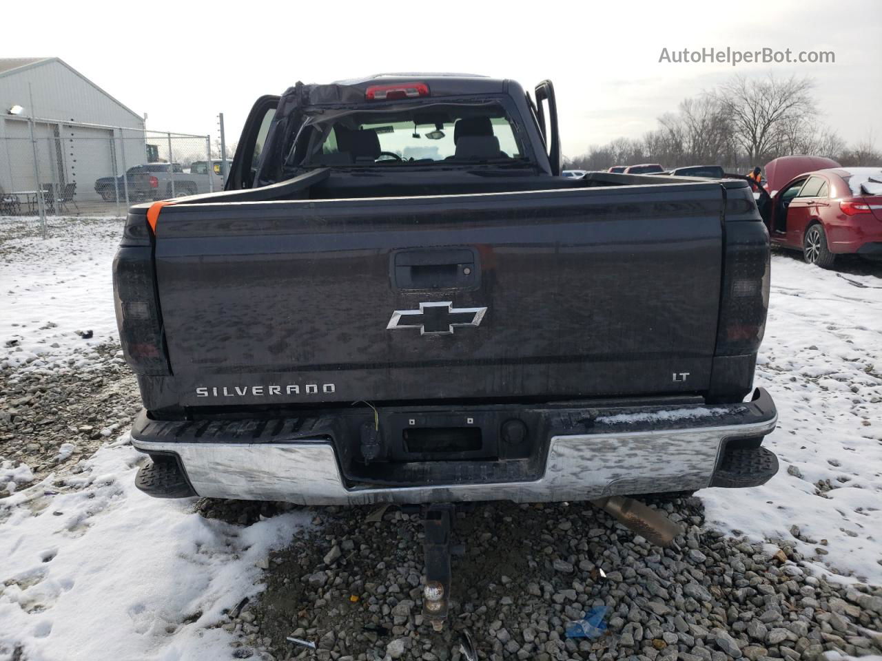 2016 Chevrolet Silverado K1500 Lt Charcoal vin: 1GCVKREC0GZ109152